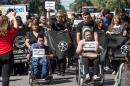 Marcha silenciosa por los derechos de la personas con discapacidad