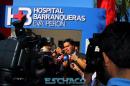 Recorrida del Gobernador por el Hospital de Barranqueras