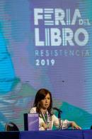 #CristinaEnChaco: Presentacin de su libro Sinceramente