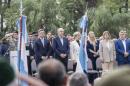 Acto oficial por el Da del Veterano y de los Cados en la guerra de Malvinas