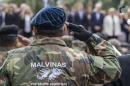 Acto oficial por el Da del Veterano y de los Cados en la guerra de Malvinas