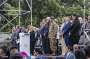 Acto oficial por el Da del Veterano y de los Cados en la guerra de Malvinas