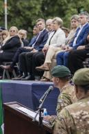 Acto oficial por el Da del Veterano y de los Cados en la guerra de Malvinas