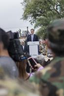 Acto oficial por el Da del Veterano y de los Cados en la guerra de Malvinas