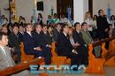 Saludos protocolares de Bienvenida a Monseor Alfredo Dus