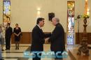 Saludos protocolares de Bienvenida a Monseor Alfredo Dus
