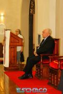 Saludos protocolares de Bienvenida a Monseor Alfredo Dus