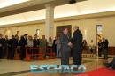 Saludos protocolares de Bienvenida a Monseor Alfredo Dus