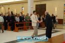 Saludos protocolares de Bienvenida a Monseor Alfredo Dus