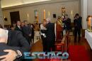 Saludos protocolares de Bienvenida a Monseor Alfredo Dus