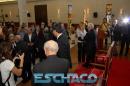 Saludos protocolares de Bienvenida a Monseor Alfredo Dus