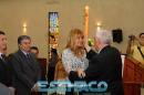 Saludos protocolares de Bienvenida a Monseor Alfredo Dus