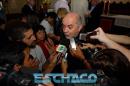 Saludos protocolares de Bienvenida a Monseor Alfredo Dus