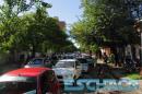 Caos en el trnsito por protesta de remiseros de la Capital chaquea