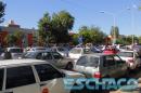 Caos en el trnsito por protesta de remiseros de la Capital chaquea