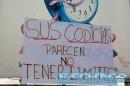 Caos en el trnsito por protesta de remiseros de la Capital chaquea