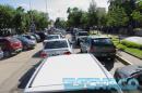 Caos en el trnsito por protesta de remiseros de la Capital chaquea