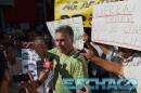 Caos en el trnsito por protesta de remiseros de la Capital chaquea