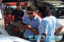 Caos en el trnsito por protesta de remiseros de la Capital chaquea