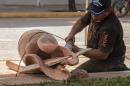 6 Encuentro Internacional de Escultores en Senz Pea
