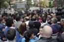 Marcha del da despus de la represin de la Plaza
