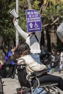Marcha nacional contra el veto de Milei a la emergencia en discapacidad