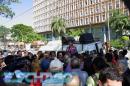Manifestacin de UPCP en Casa de Gobierno
