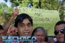 Manifestacin de UPCP en Casa de Gobierno