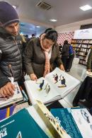 Feria del Libro: Postales de la fra tarde de sbado