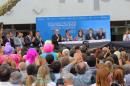 Cristina en la inauguracin del Hospital Peditrico
