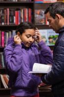 Anochecer del domingo en la Feria del Libro