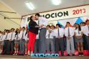 Premian al alumno destacado en Electromecnica del 2013