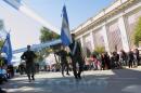 Honores al 198 Aniversario de la Independencia Argentina