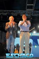 Soledad en la inauguracin de la Avenida San Martn de Barranqueras