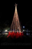 Tradicional rbol de Navidad