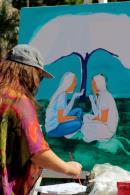 Bienal de Arte y Pintura en la Plaza 25 de Mayo