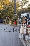 Entrenamiento del Grupo COE de la Polica del Chaco
