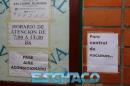 Asamblea de trabajadores en el Hospital Perrando