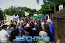 Asamblea de trabajadores en el Hospital Perrando