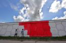 Mural colectivo en Resistencia