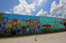 Mural colectivo en Resistencia