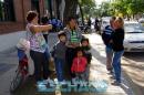 Las caras de una ciudad convulsionada