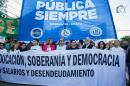 Quinta marcha federal universitaria por la educaci�n, la soberan�a y la democracia