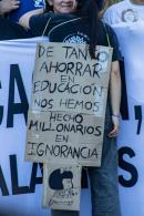 Quinta marcha federal universitaria por la educaci�n, la soberan�a y la democracia