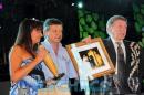 Homenaje a Lus Landriscina en la Fiesta del Chamam