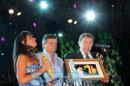 Homenaje a Lus Landriscina en la Fiesta del Chamam