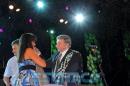 Homenaje a Lus Landriscina en la Fiesta del Chamam