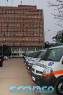 Gobierno entreg 10 nuevas ambulancias a hospitales y 3 camionetas al programa Chagas