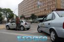 Protesta de Radio Taxis en el microcentro