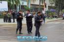 Protesta de Radio Taxis en el microcentro